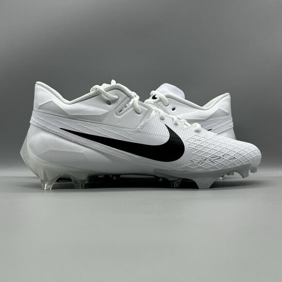 Nike Vapor Edge Elite 360 2 White/Black Football Cleats Men\'s Size 13 FD5713-100